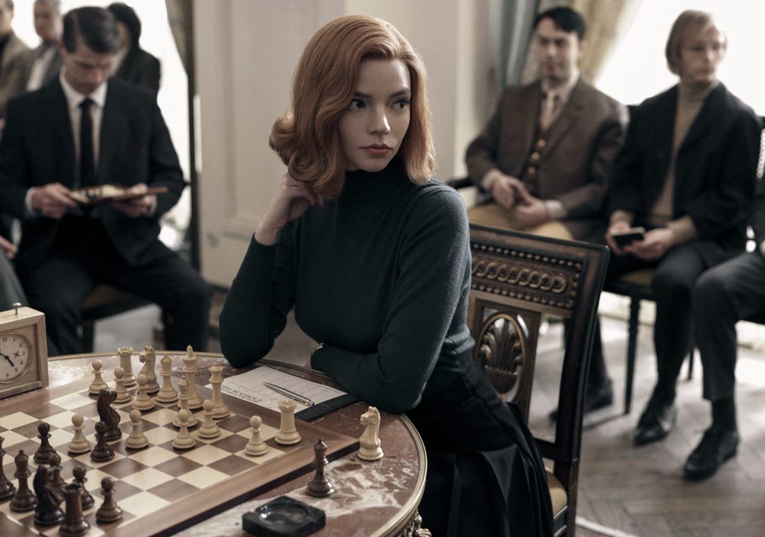 Anya Taylor-Joy in The Queen’s Gambit