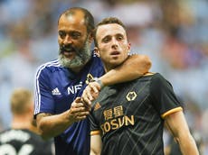 Wolves boss Nuno on Jota’s fast start to life at Liverpool