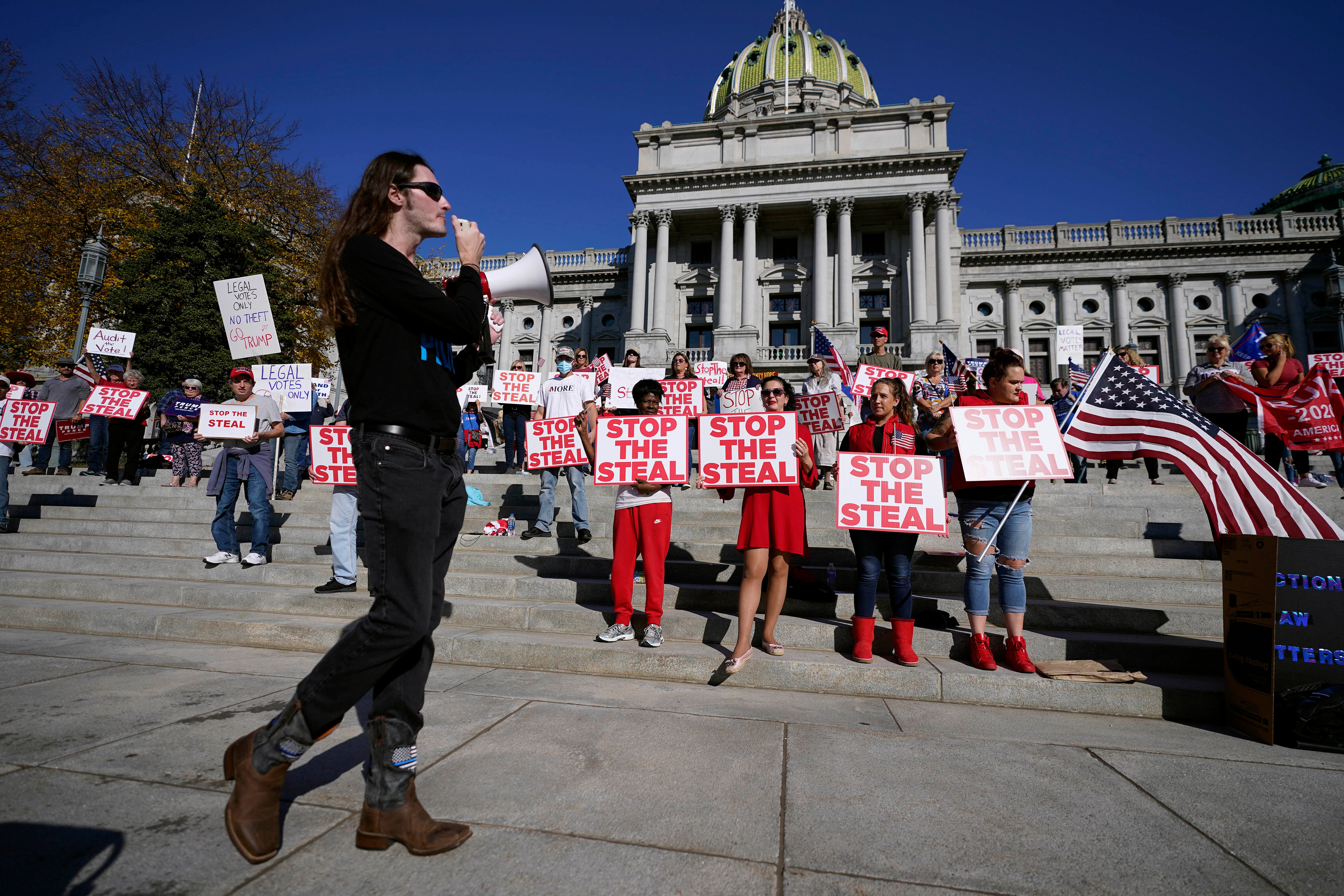 Election 2020 Protests Pennsylvania