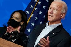 Joe Biden says 'we are not enemies' and calls for unity in speech