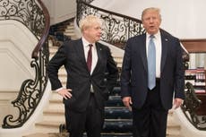 Boris Johnson could not speak too soon on US election