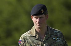 Prince Harry discusses military days for Remembrance Day podcast