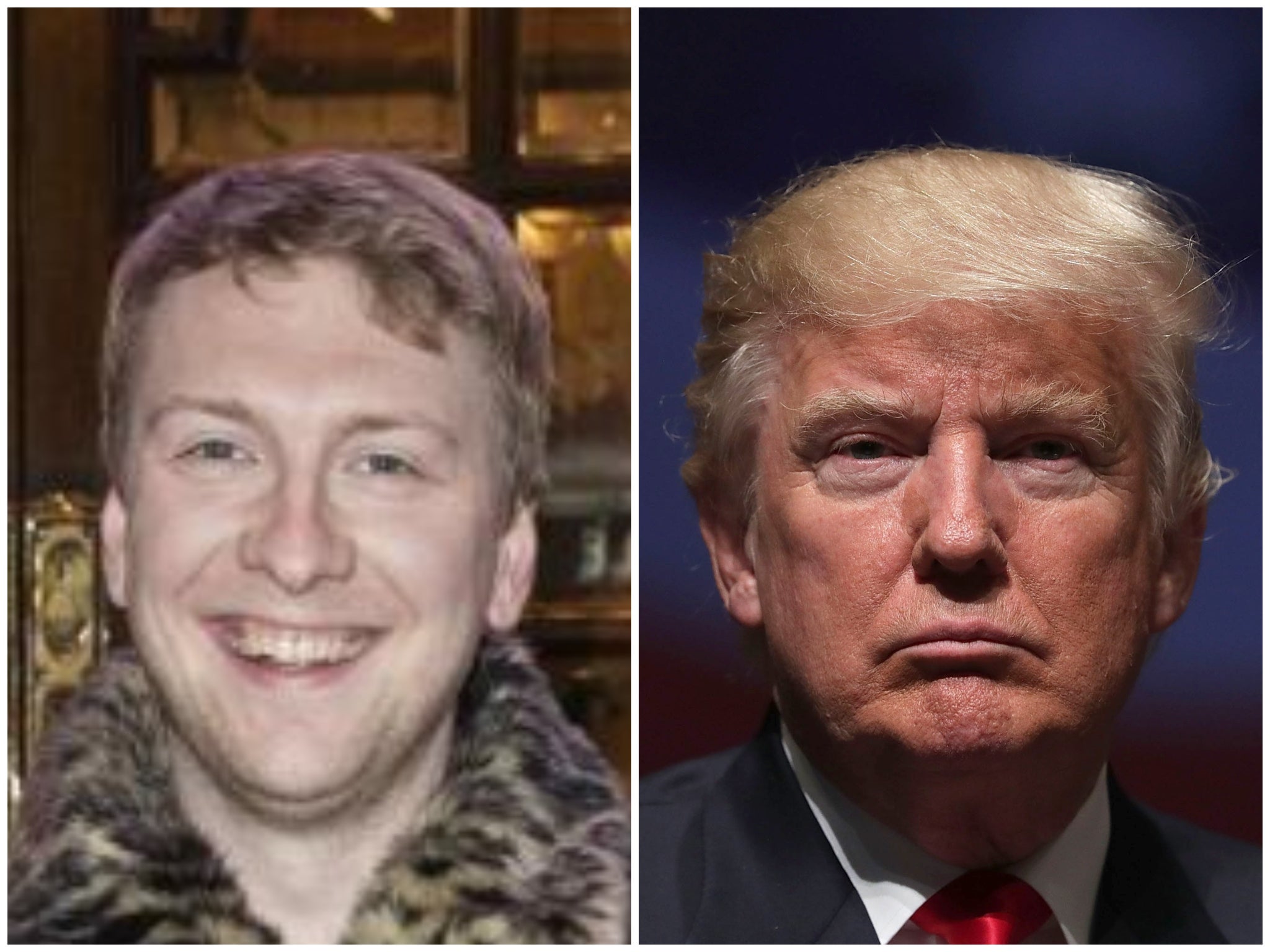 Joe Lycett encourages fans to trick Trump with Mick Hucknall photo