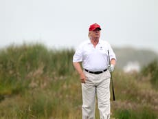 Trump's history of attacking Obama for golfing in a crisis