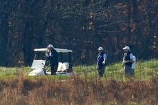 Trump photographed golfing as Joe Biden wins US election