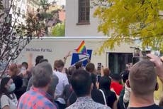 Trump blames ‘Democrat’ postal service, led by his nominee, for loss