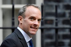 Raab will not say if bill to be ditched to smooth relations with Biden
