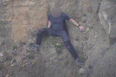 Man rescued by helicopter after getting stuck 70ft up cliff