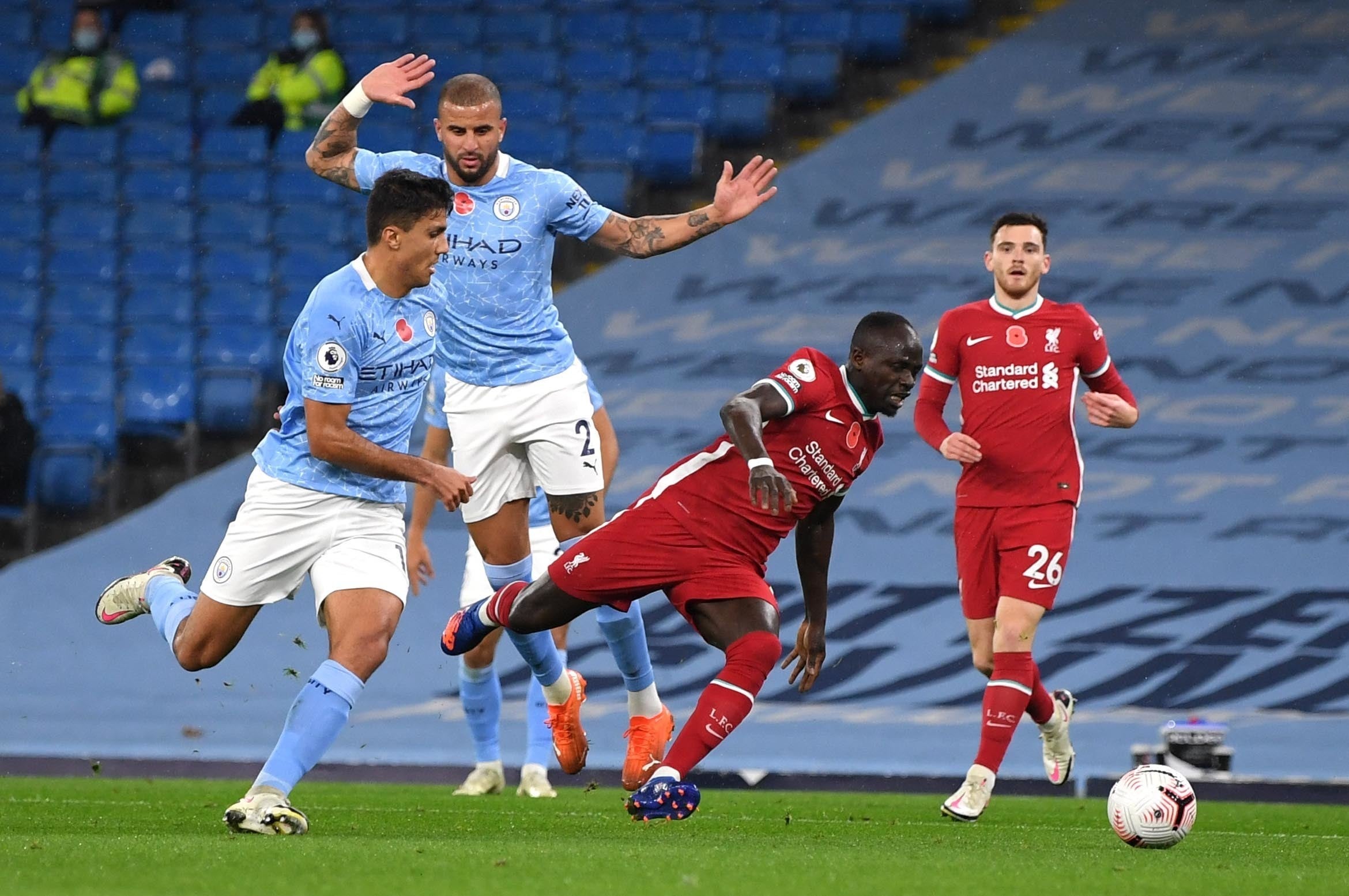 Kyle Walker gives away a spot kick