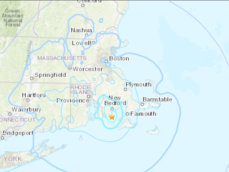 New England was hit by strongest earthquake in the region for decades