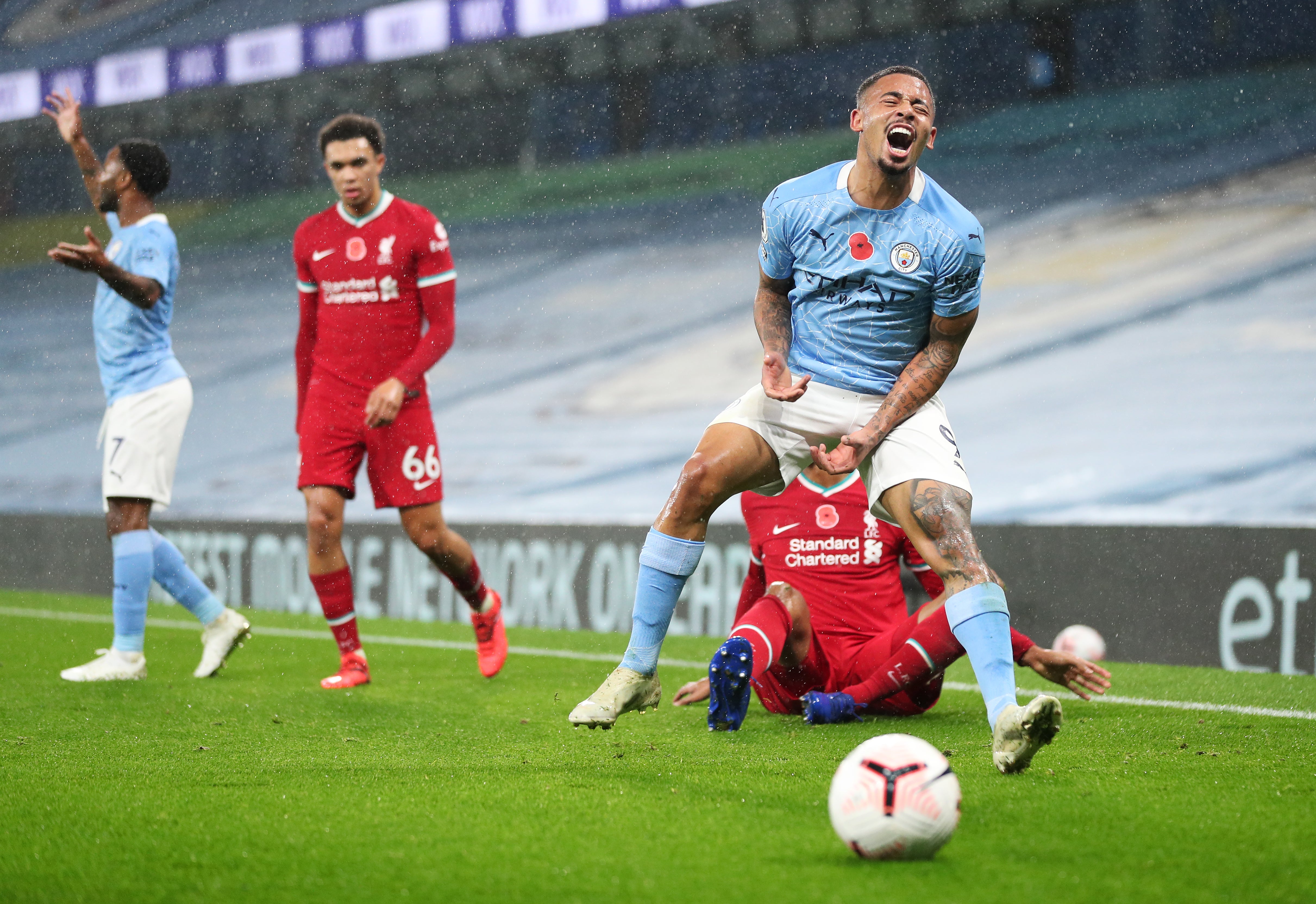 Gabriel Jesus believes the draw against Liverpool was a setback to Manchester City’s title challenge