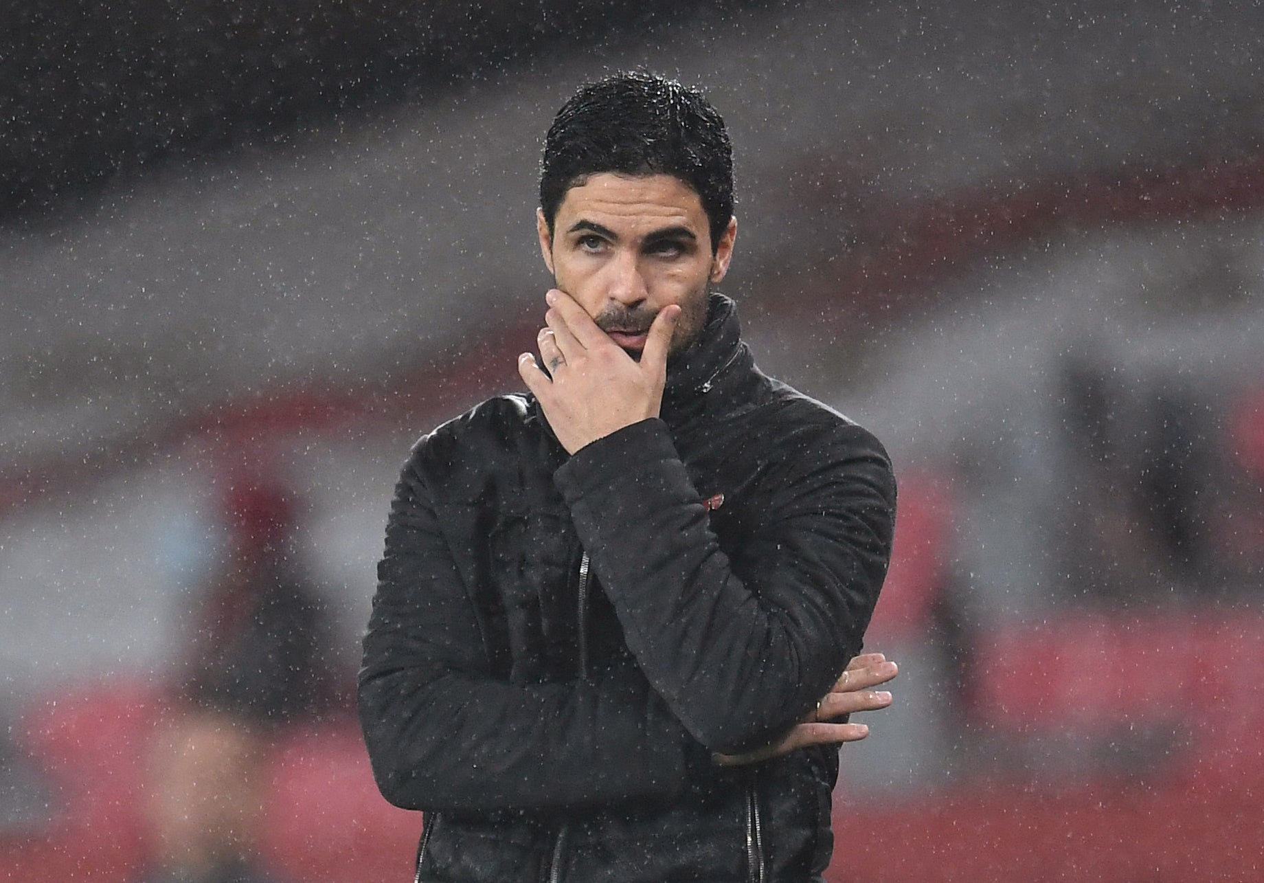 Mikel Arteta took the blame for Arsenal’s defeat by Aston Villa