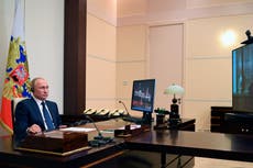 Time for Syrian refugees to return home as ‘international terrorism has been almost wiped out’, says Putin