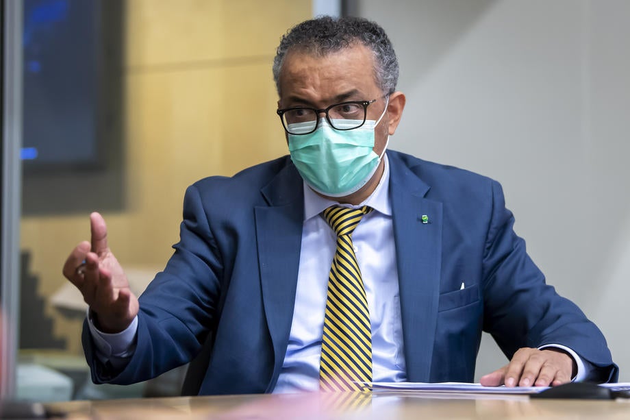 Tedros Adhanom Ghebreyesus, Director General of the World Health Organization (WHO)