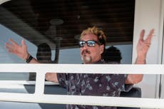John McAfee prison interview: ‘I plan to never return to the US’