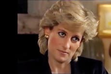 The Diana interview is a slog before the mini bombshell is dropped