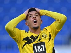 Borussia Dortmund admit concern over Sancho form