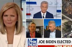 Hot mic catches Fox News anchor dismay at Trump election fraud claims