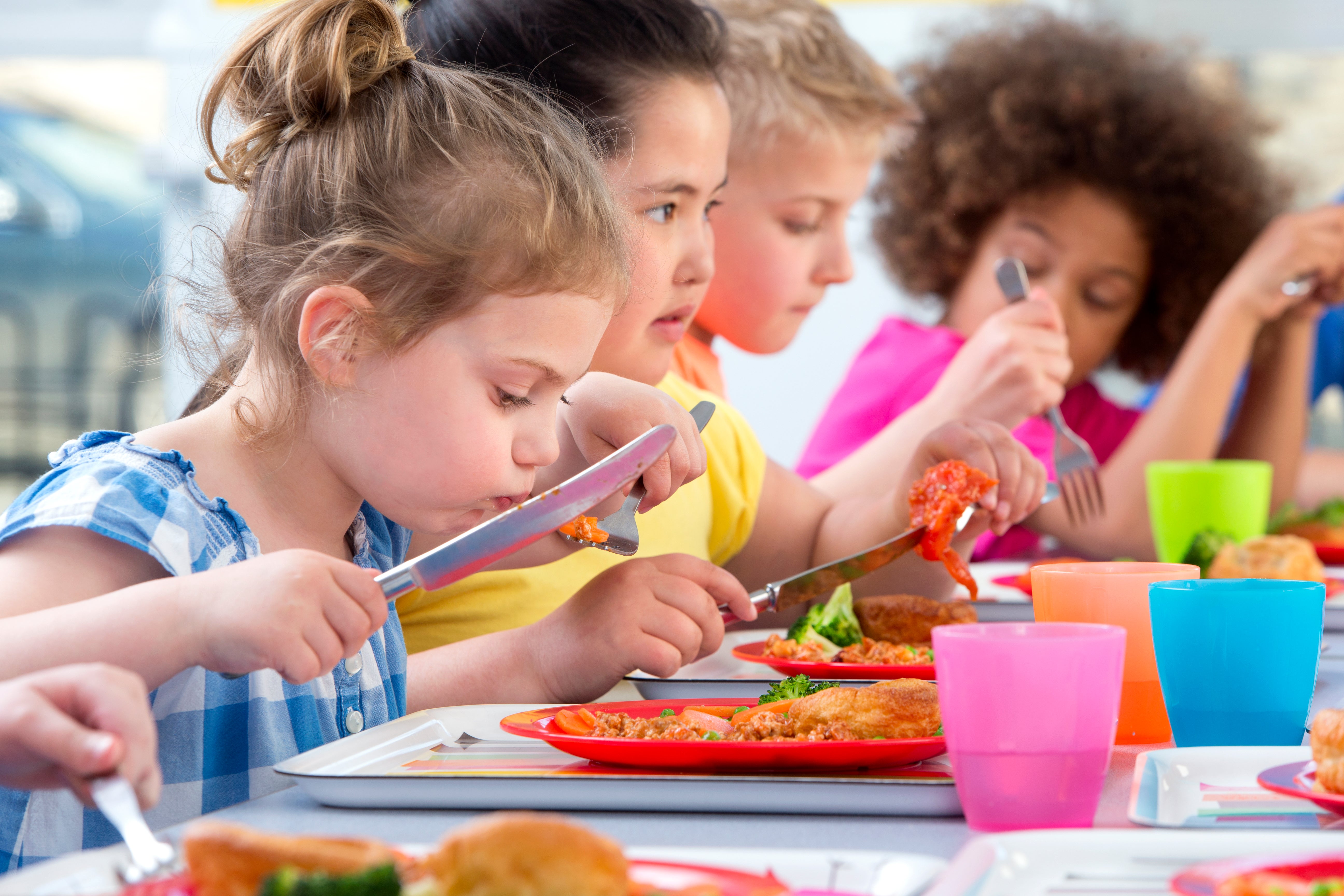 Ofsted has found some children have lost the previously mastered skill of using knife and fork during pandemic