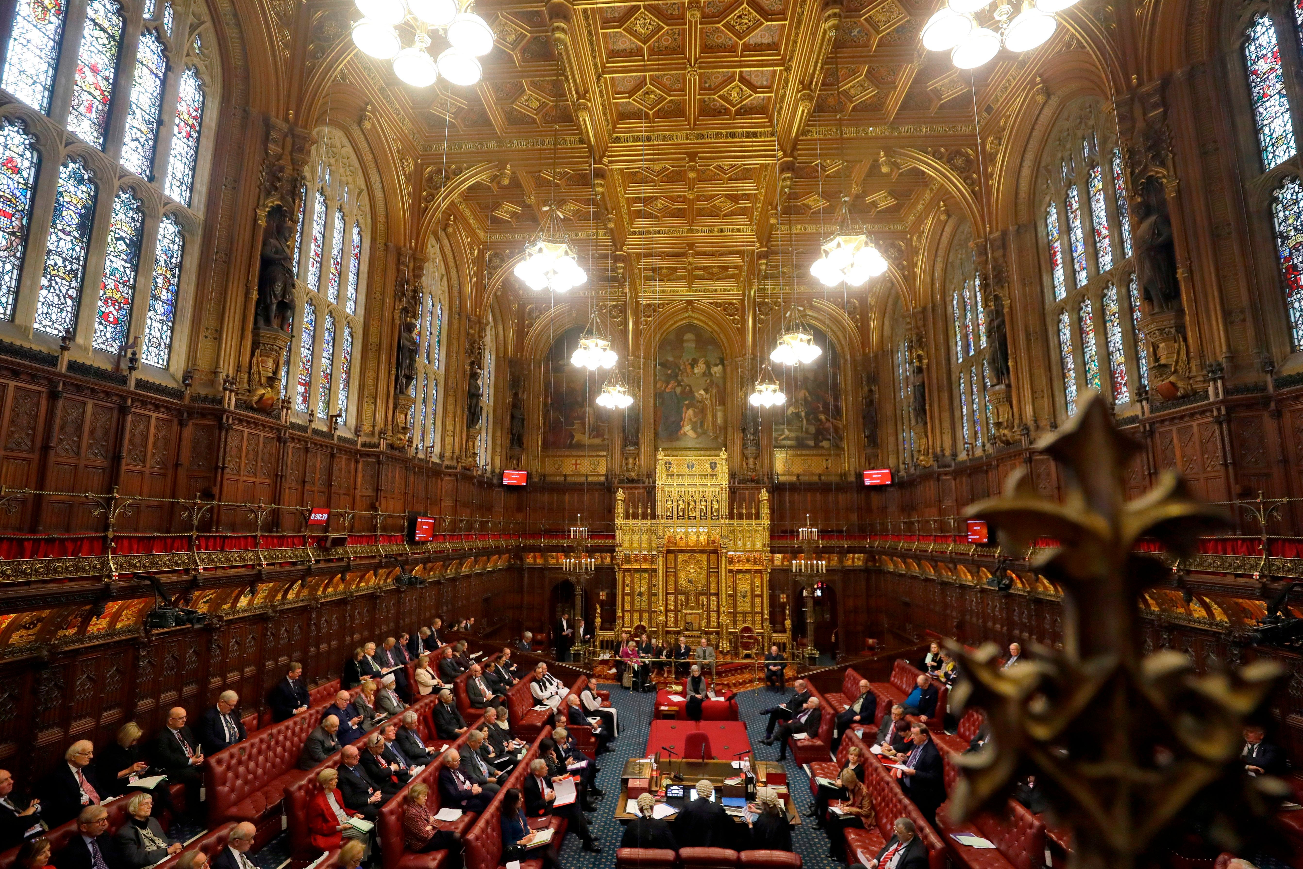 Peers defeated the government last night by a margin of 433 votes to 165