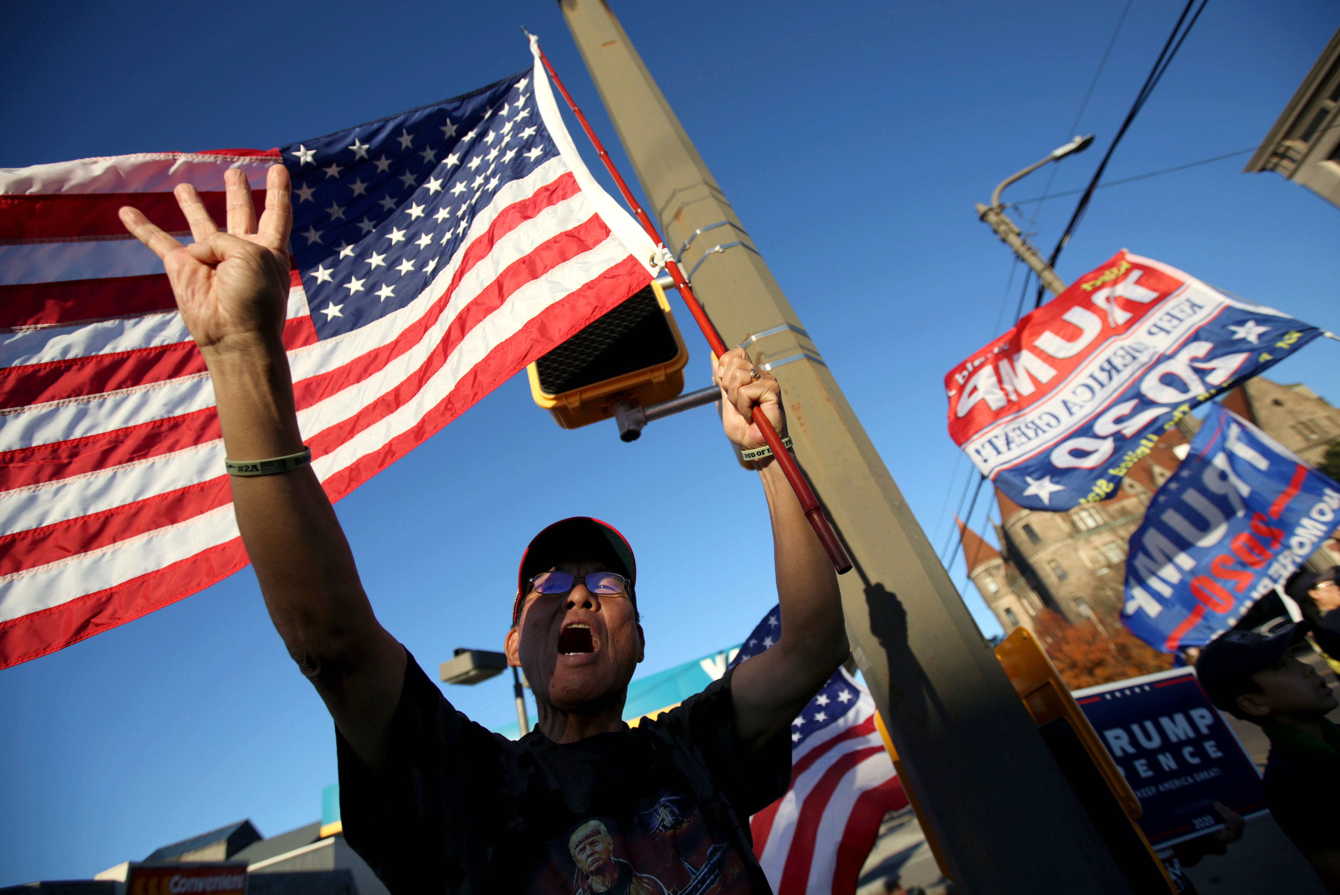 Election 2020 Protests Pennsylvania