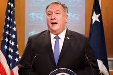 Pompeo brushes aside results of presidential election