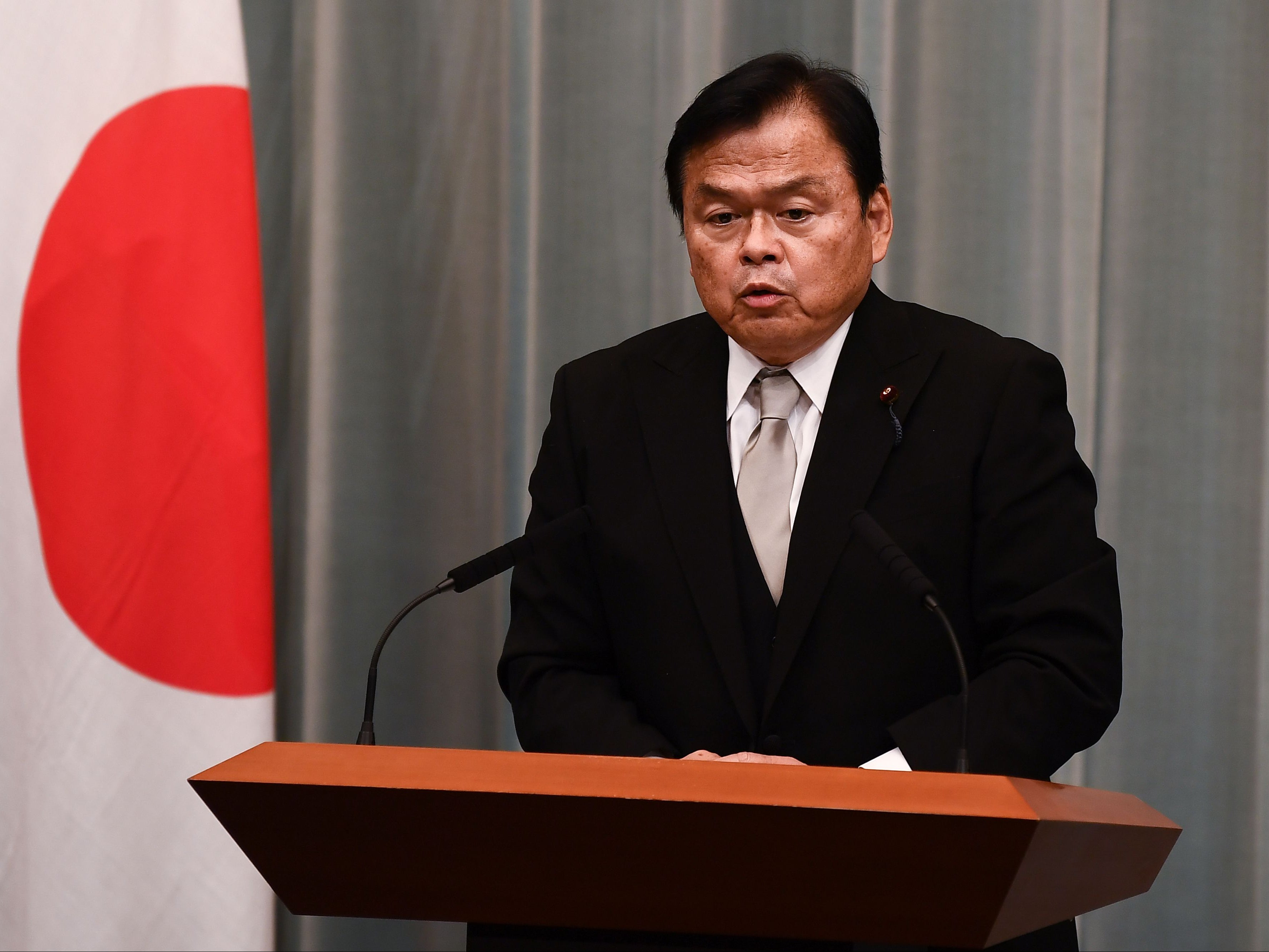 Kazuyoshi Akaba, Japan’s Land, Infrastructure, Transport and Tourism minister