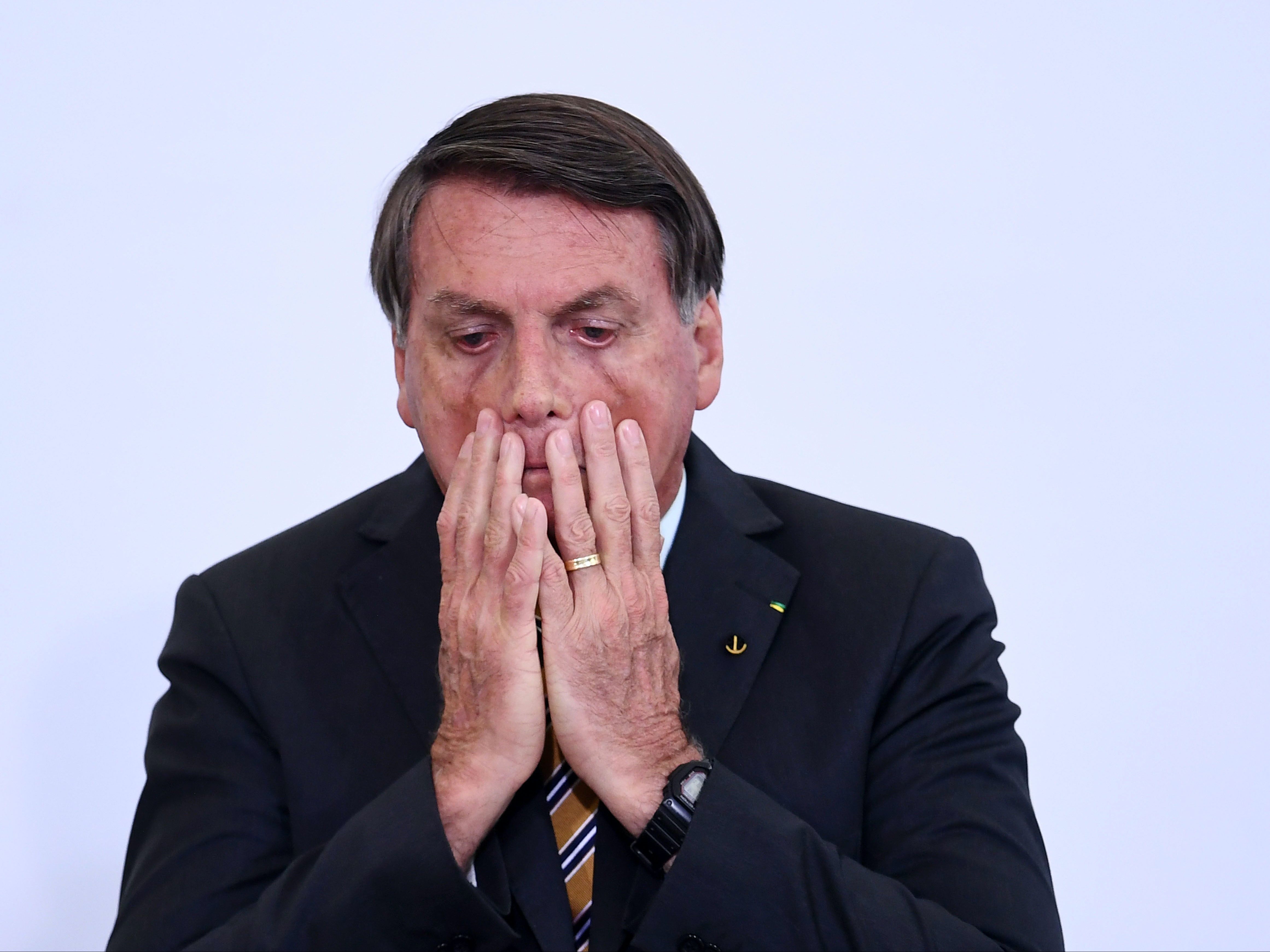 Brazil must stop being ‘a country of sissies’ over coronavirus, says president Jair Bolsonaro
