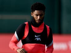 Liverpool provide positive injury update on Gomez