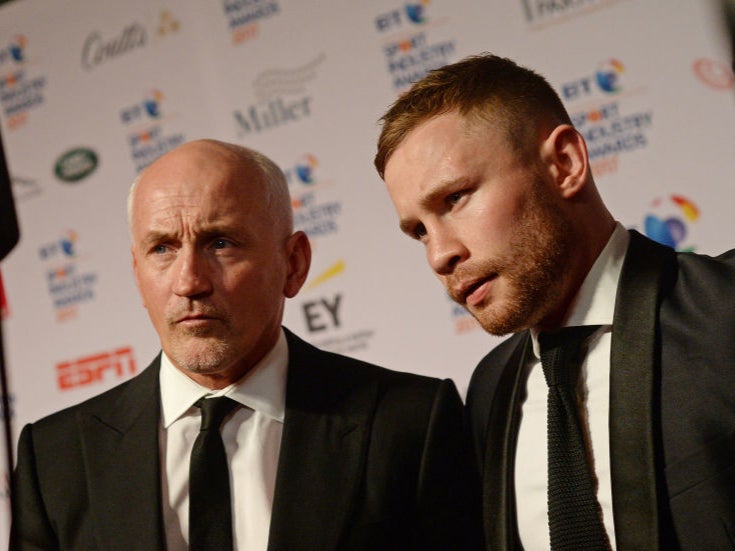 Barry McGuigan and Carl Frampton parted company three years ago