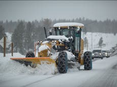 California snowplow driver discovers bodies of two murder victims