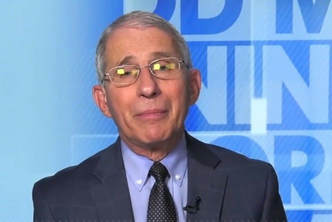 White House impasse not having negative impact on vaccine development, says Dr Fauci