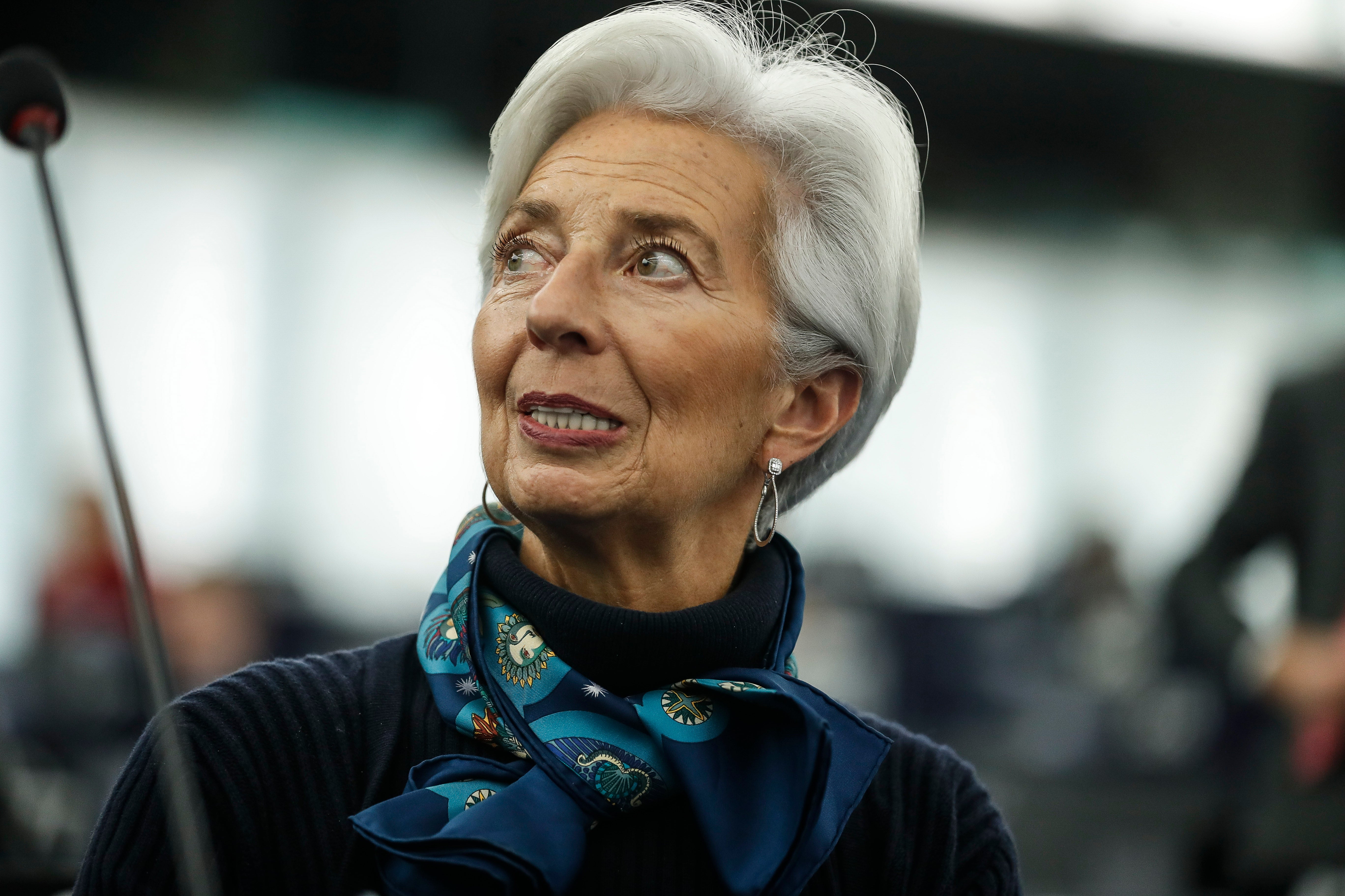 Virus Outbreak Christine Lagarde