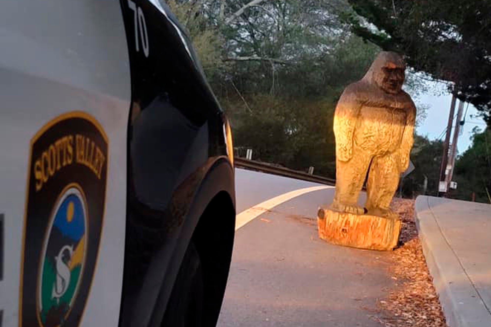 Bigfoot Statue Found