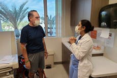 Virus survivor: Double lung transplant 'a walking miracle'