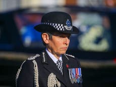 Met Police ‘not free of racism or bias’, admits Cressida Dick