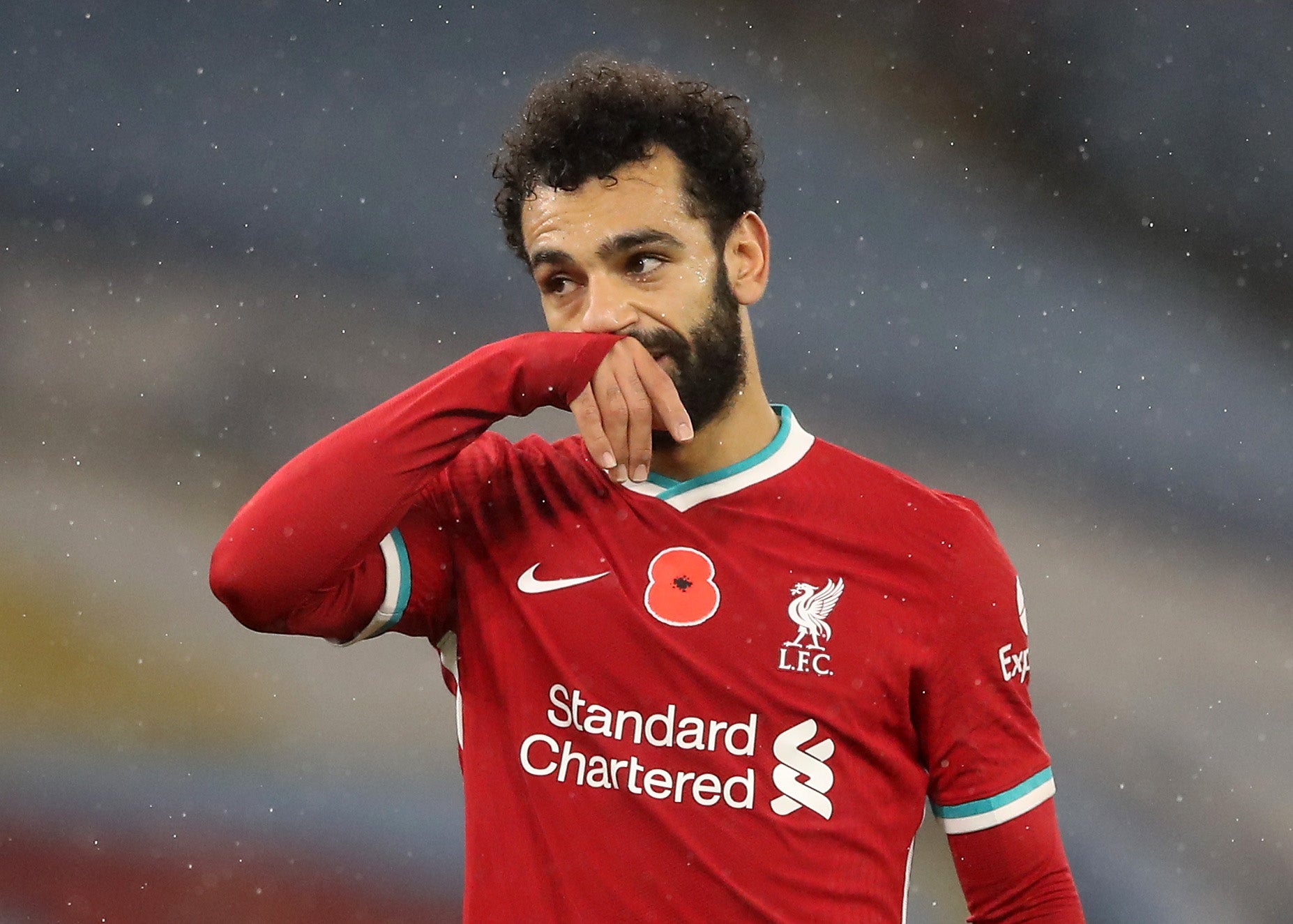 Liverpool forward Mohamed Salah has tested positive for coronavirus