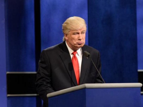 Alec Baldwin as Donald Trump on Saturday Night Live