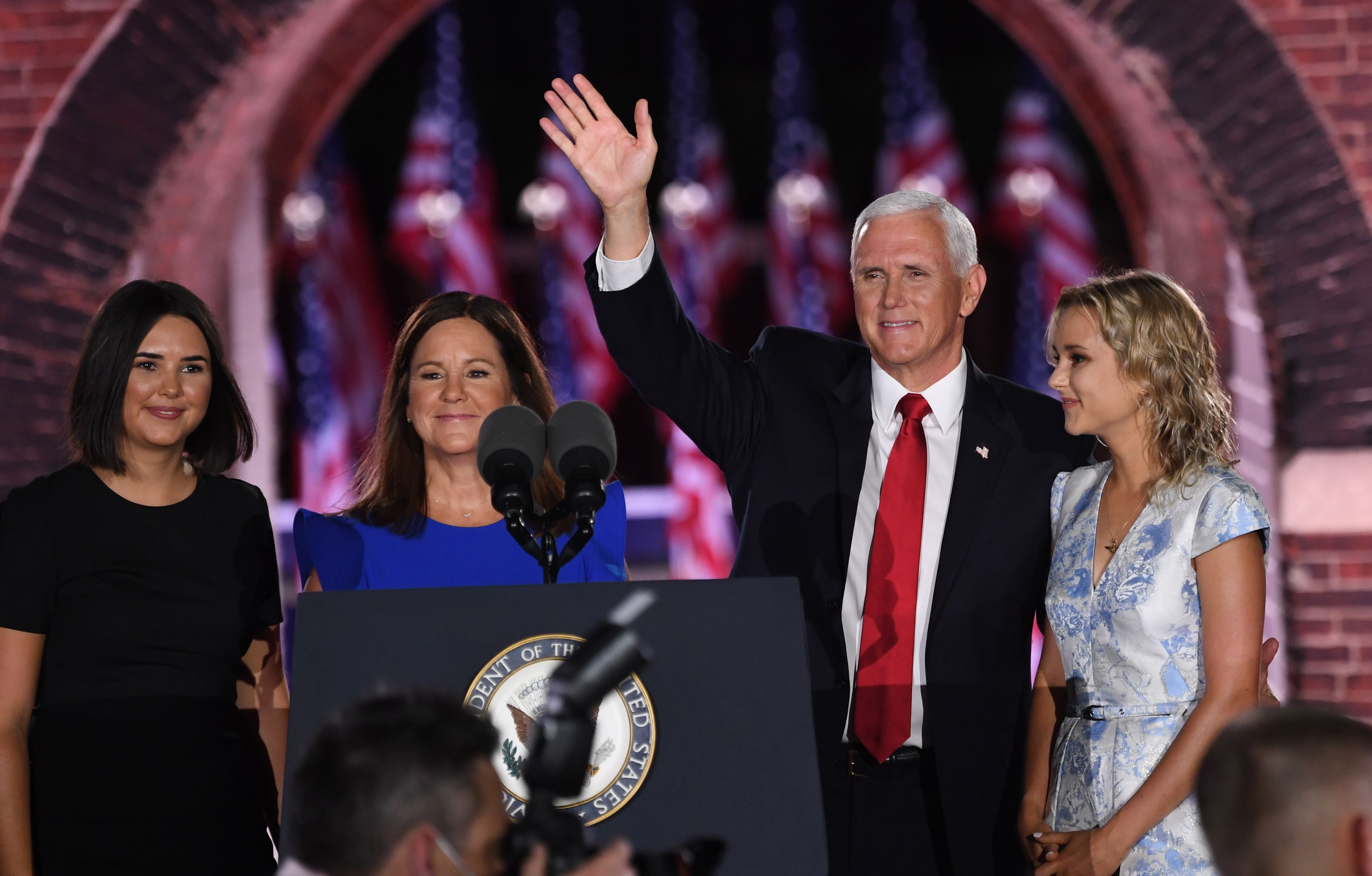 Mike Pence attended daughter’s wedding two days before election