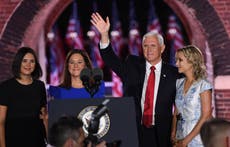 Mike Pence attended daughter’s wedding two days before election