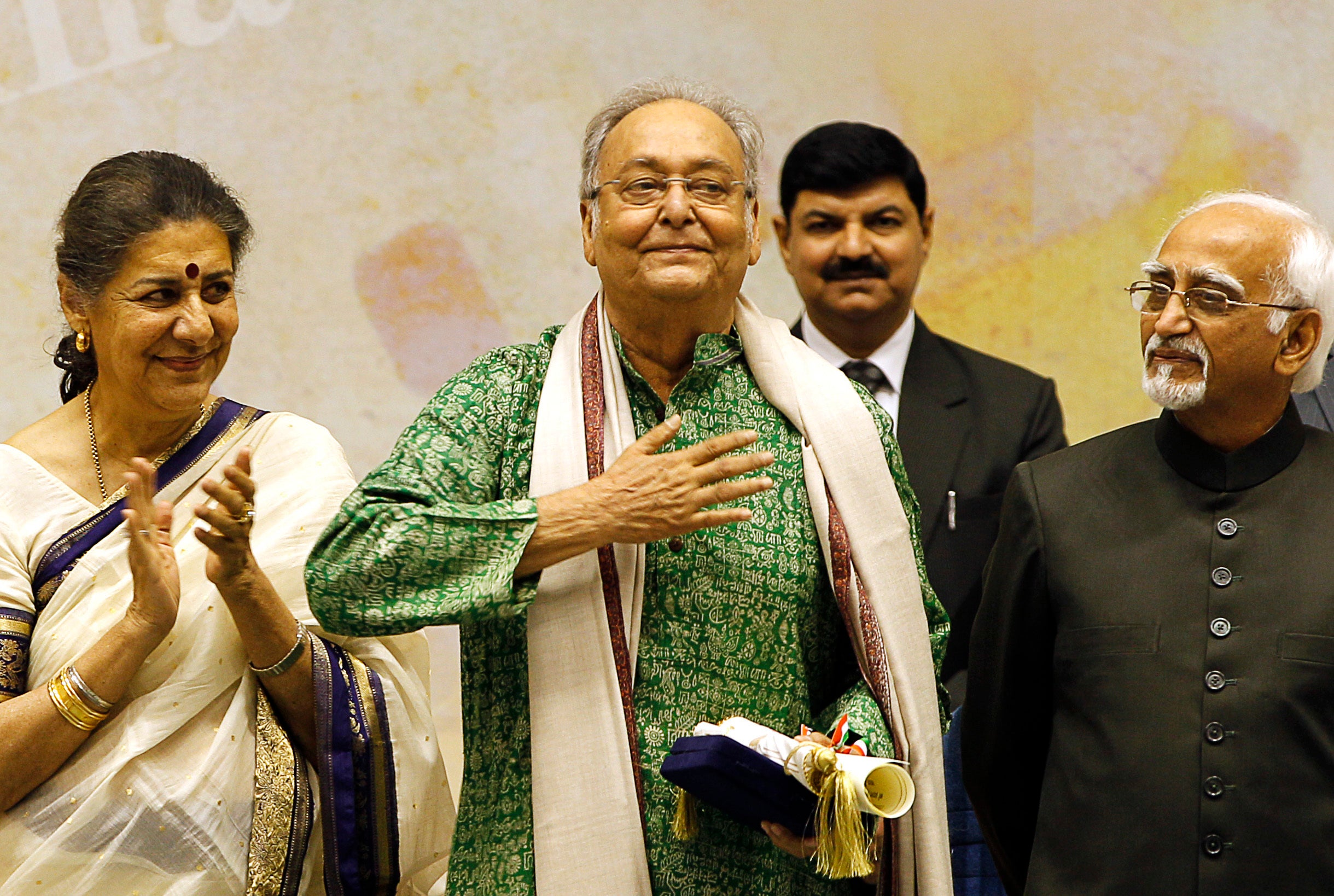 India Obit Soumitra Chatterjee