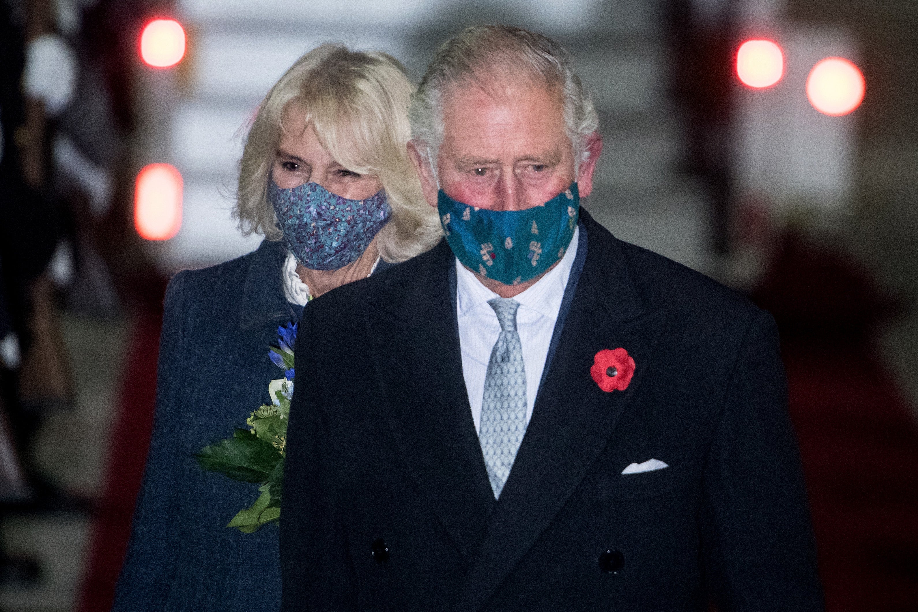 Prince Charles and Camilla flew to Berlin ahead of the National Day of Mourning