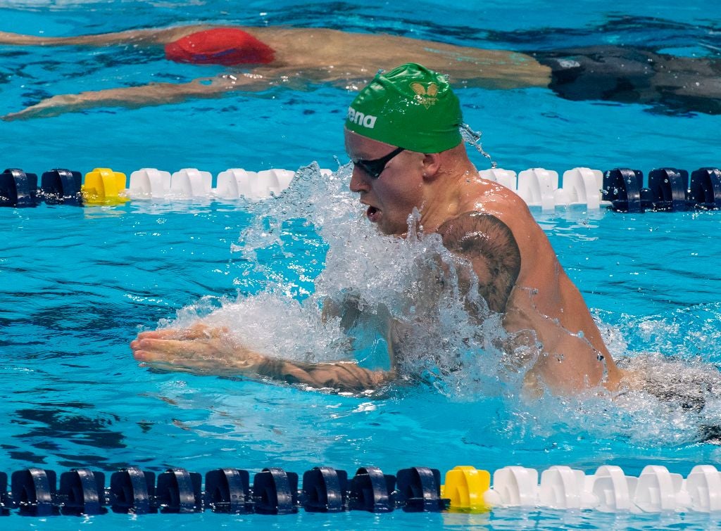 British swimmer Adam Peaty