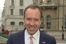 ‘Too early’ to say if restrictions will go on 2 December, says Hancock