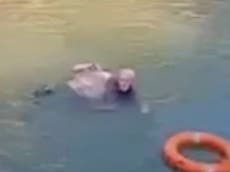 British diplomat praised in China for jumping into river to save woman