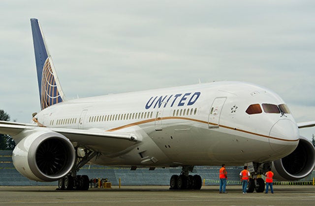 A man became disruptive on a United flight