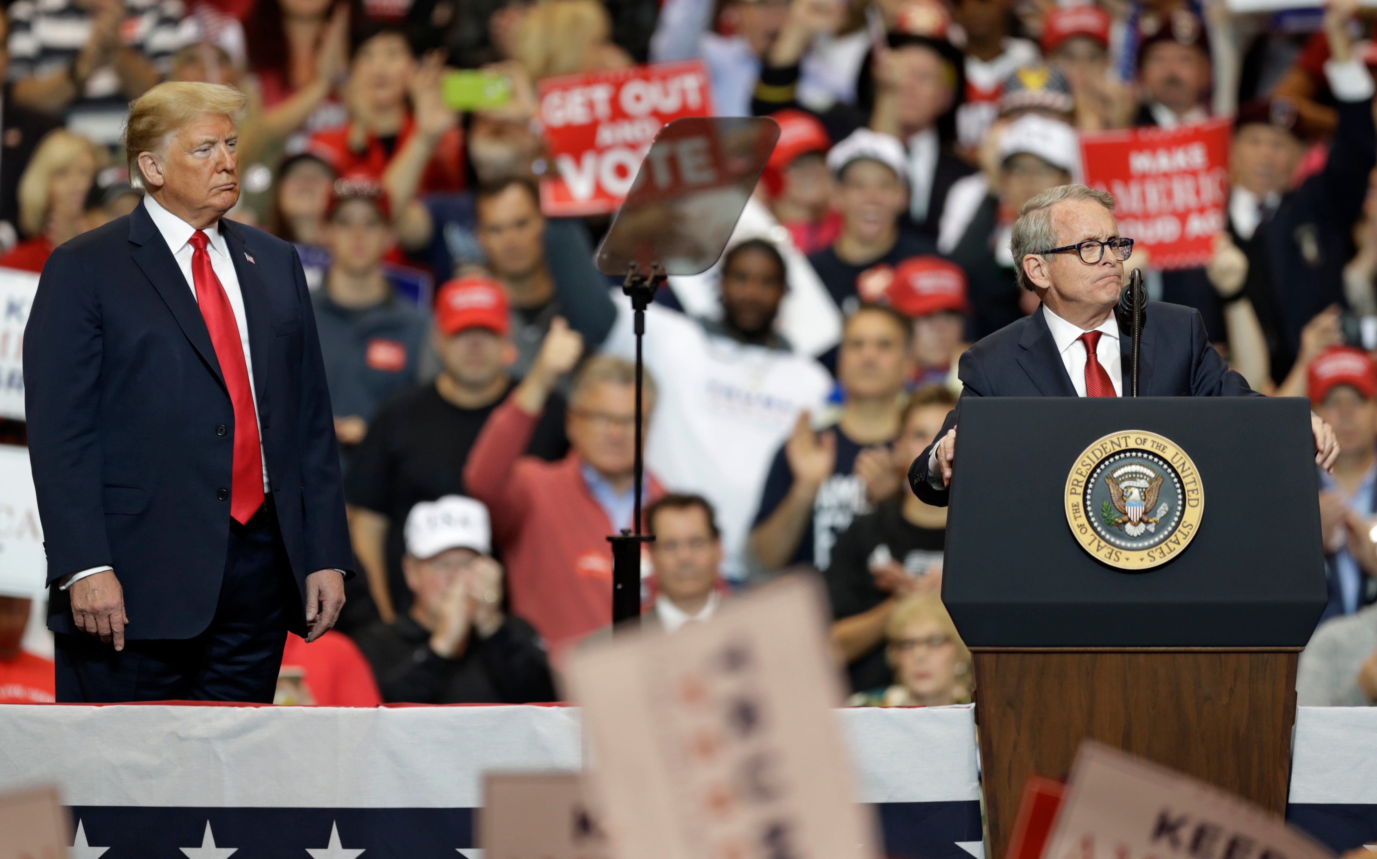 Ohio Republican governor slammed by Trump