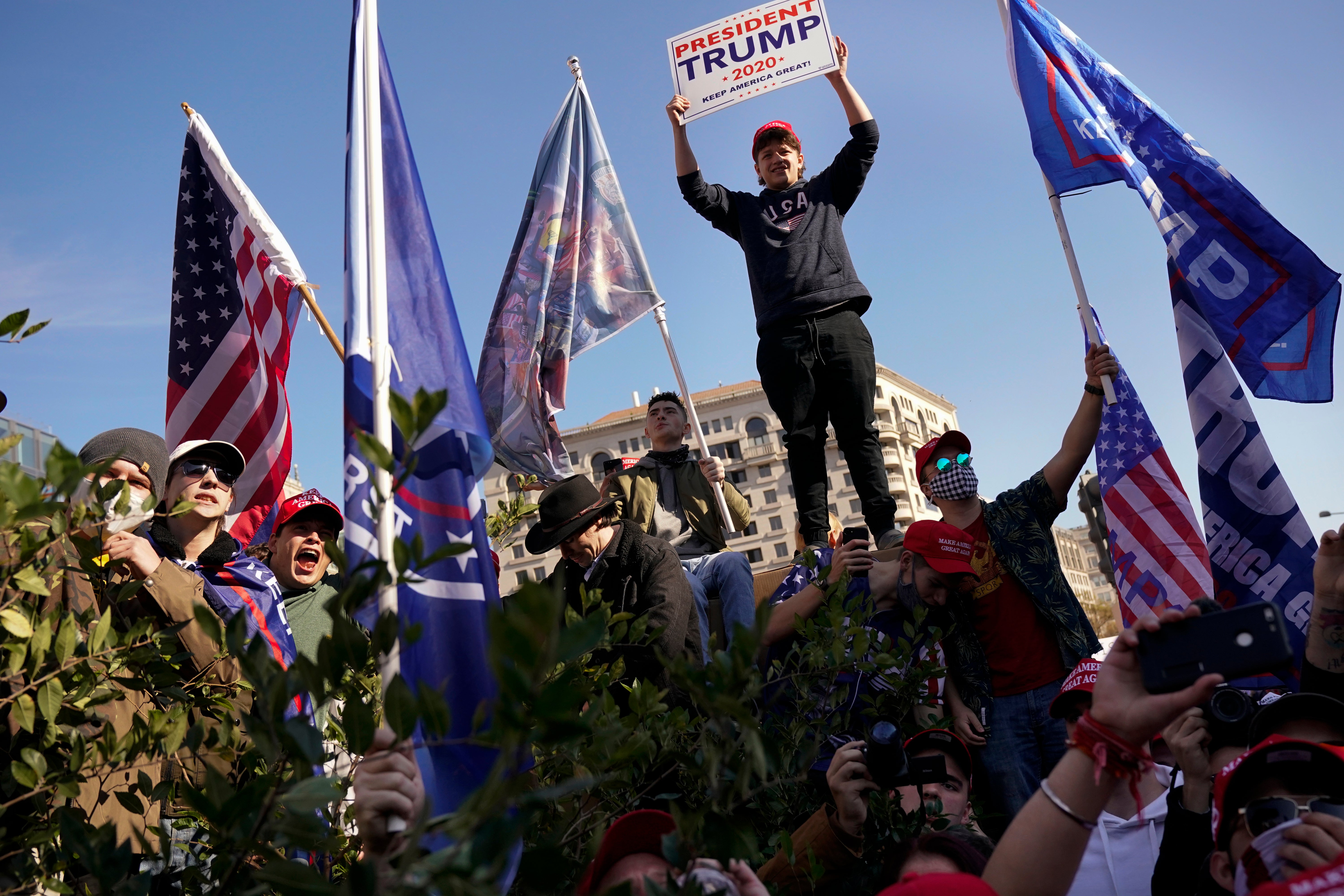 APTOPIX 2020 Election Protests Washington