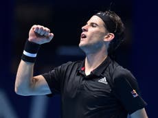 Thiem edges Nadal in ATP Finals thriller