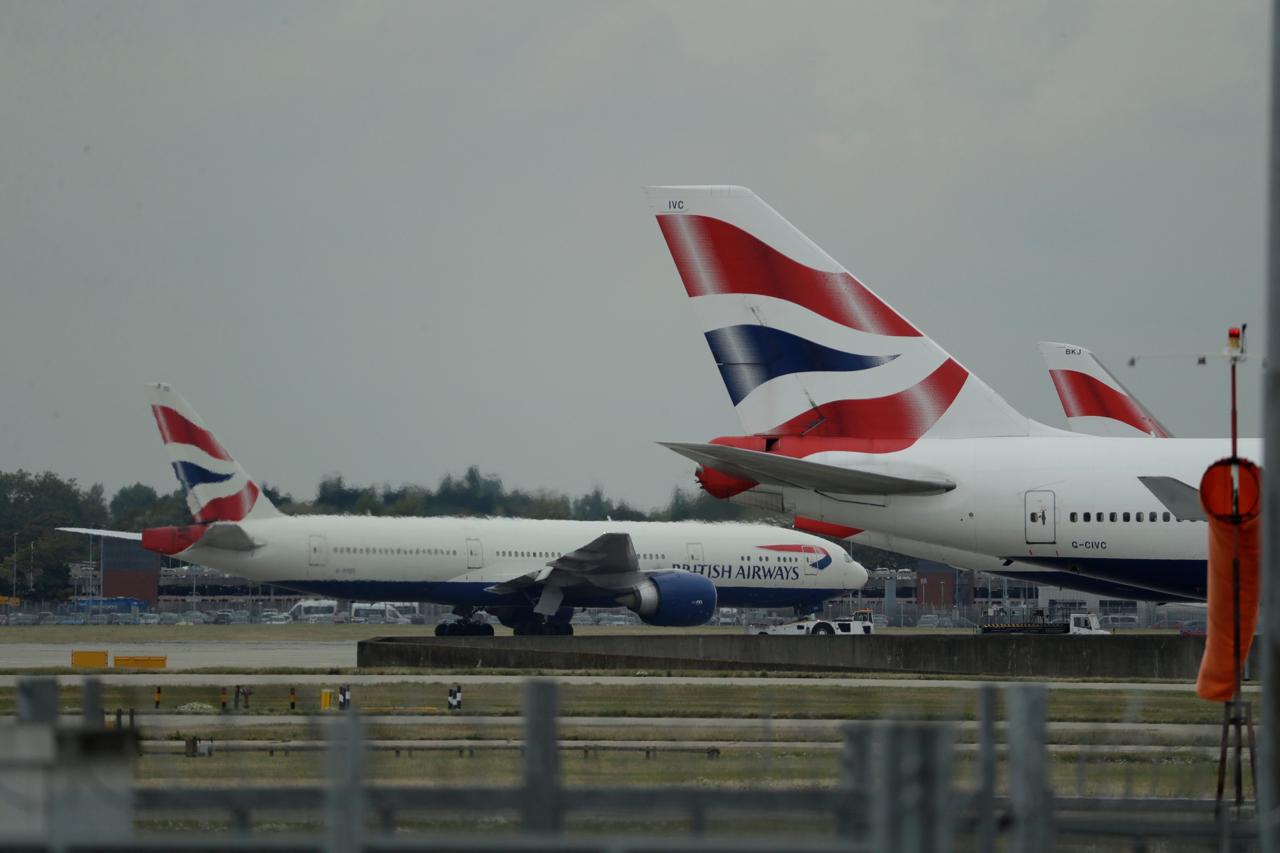 Virus Outbreak Britain Heathrow Testing